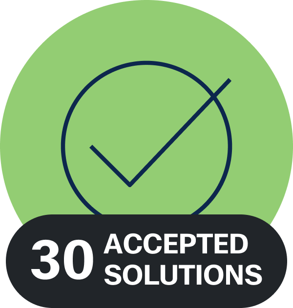 30 Accepted Solution