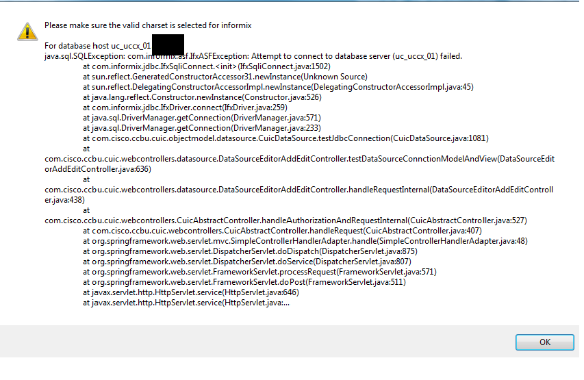 Problem integration CUIC standalone UCCX Cisco Community