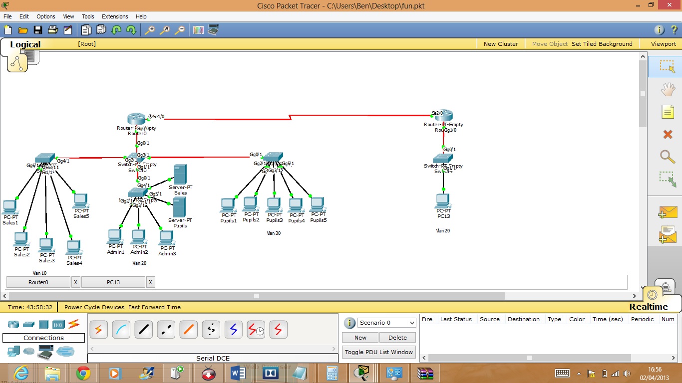 Solved: Routing VLAN over multiple routers - Cisco Community