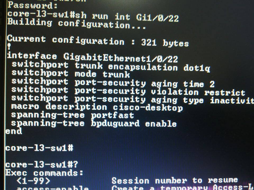 Difficulty in making trunk port - Cisco Community