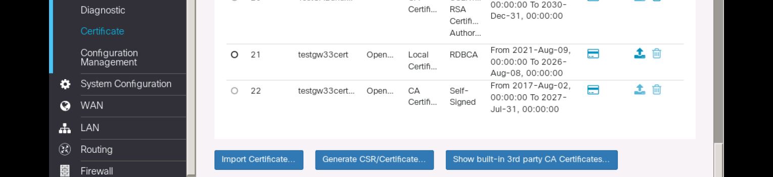 Solved: RV340 router PKCS#12 certificates - Cisco Community