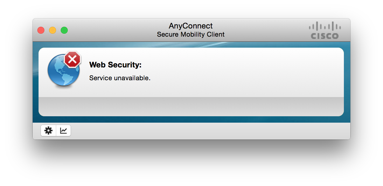 Cisco anyconnect secure mobility client network service unavailable to students Cisco anyconnect secure mobility client network service unavailable to students
