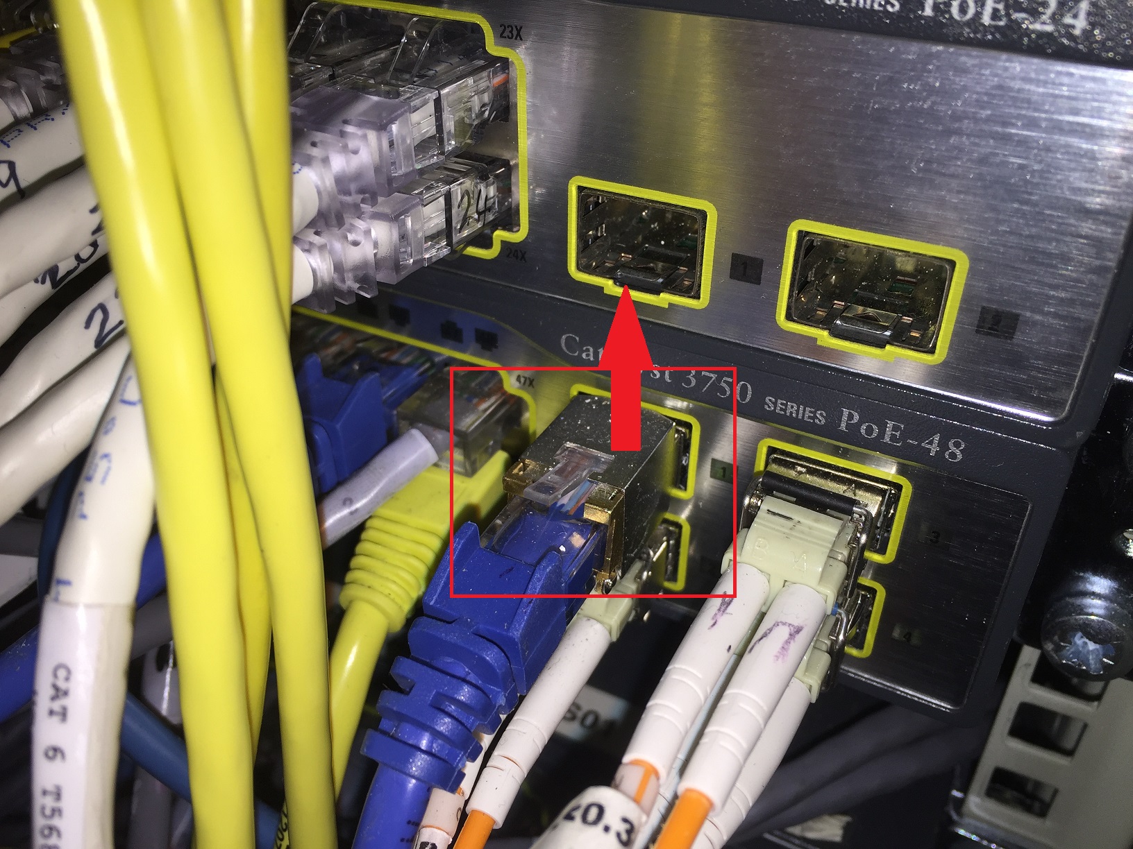 Plugging In Cisco Glc T 1000base T Sfp Transceiver Module 30 1410 02 Into A Catalyst 3750 Switch Gig Cisco Community