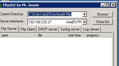 tftp timed out doors error cisco