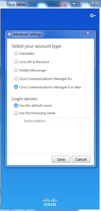 cisco jabber for windows client cisco jabber for windows client