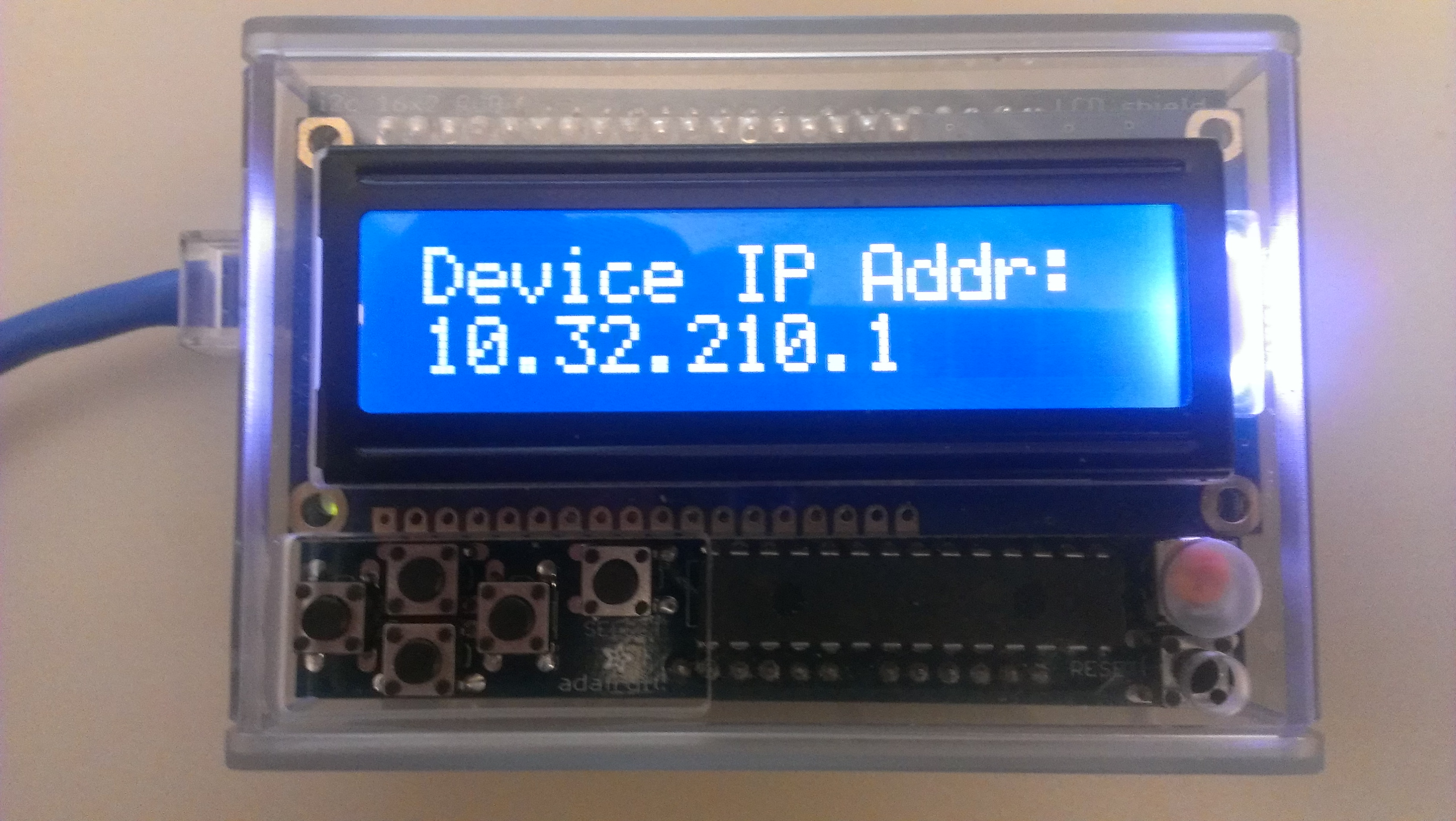 ArduinoCDP Front View