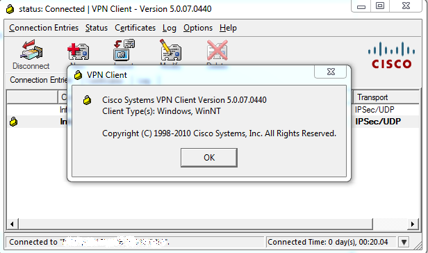 windows 10 cisco vpn client 5.0.07
