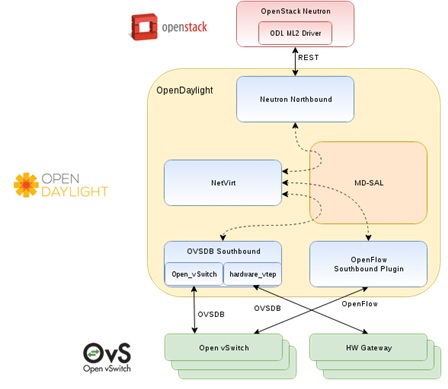 Opendaylight Boron And Open Vswitch