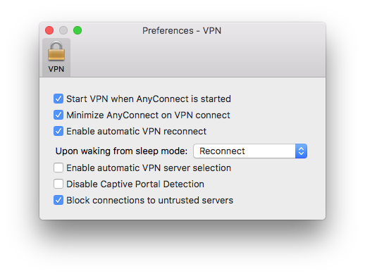 untrusted server connection vmware mac