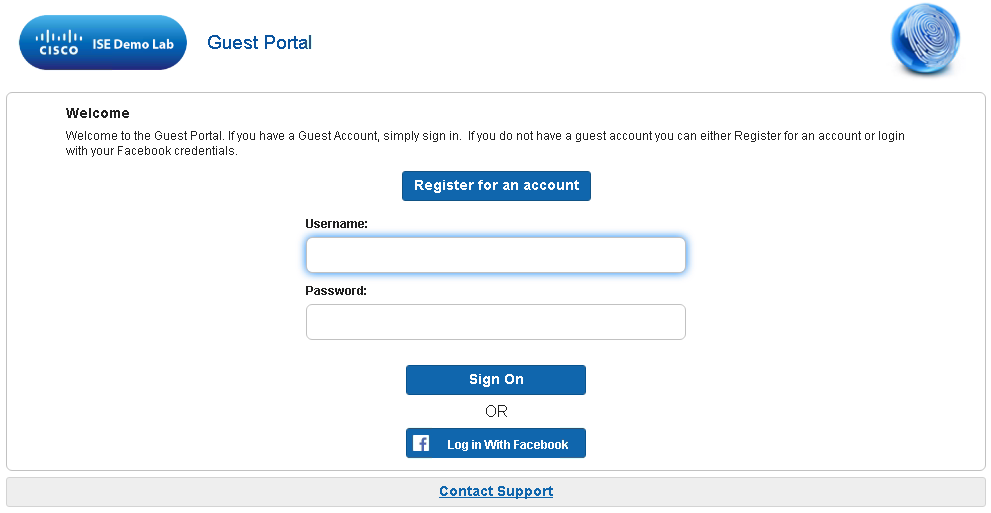 How to Configure & Use a Facebook Social Media Login on ISE