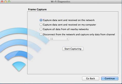 Wireless Sniffing using a Mac with OS X 10.6 and above - Cisco