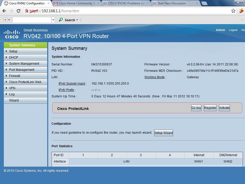 Bloquear o acesso HTTPS para um site específico nos roteadores VPN RV016,  RV042, RV042G e RV082 - Cisco