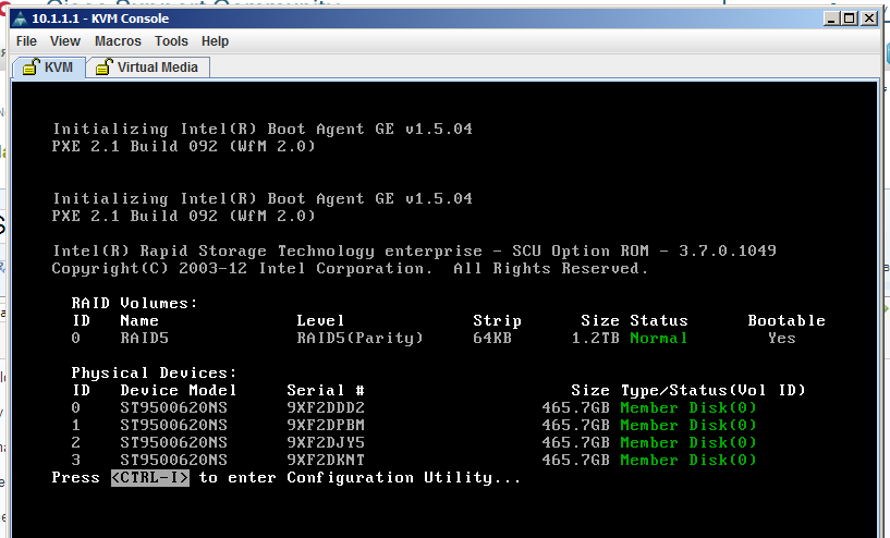 vmware esxi 6.7 booting to pxe