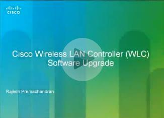 updating software on cisco wireless access controller