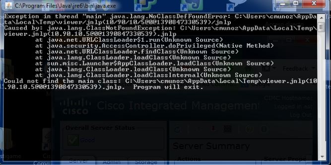 The CIMC KVM does not start - Cisco Community