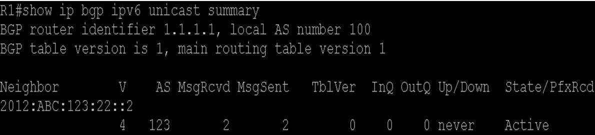 Troubleshooting Ipv6 Bgp Peer Establishment On A Cisco Router Cisco Community