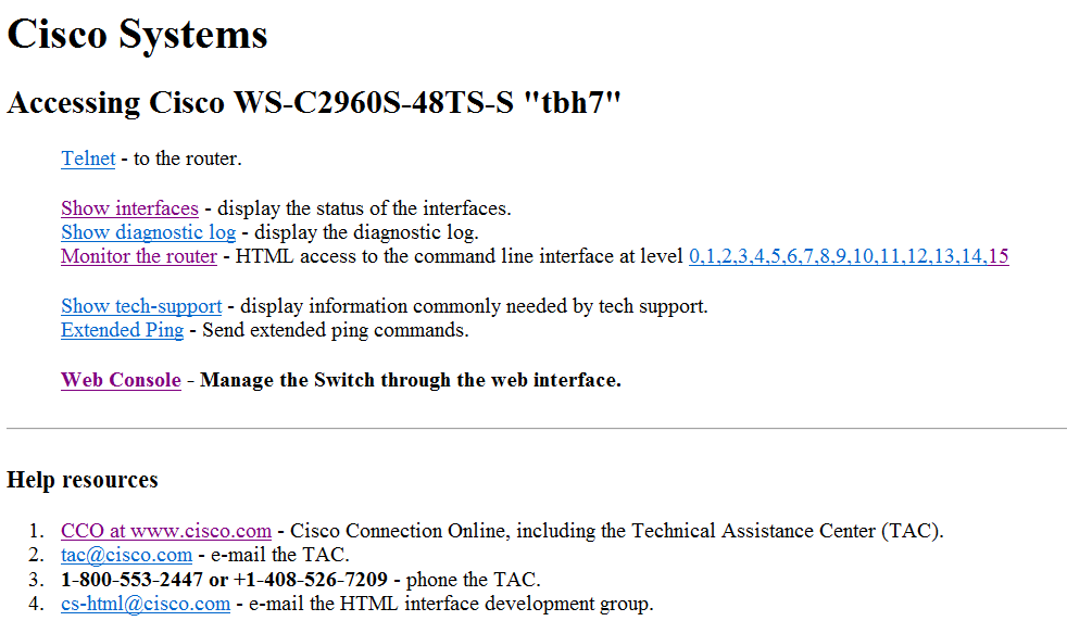 configure cisco 2950 switch for ssl