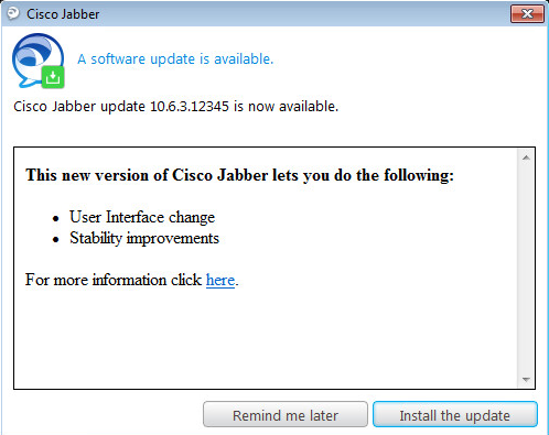 cisco jabber for windows 10.6 cisco jabber for windows 10.6