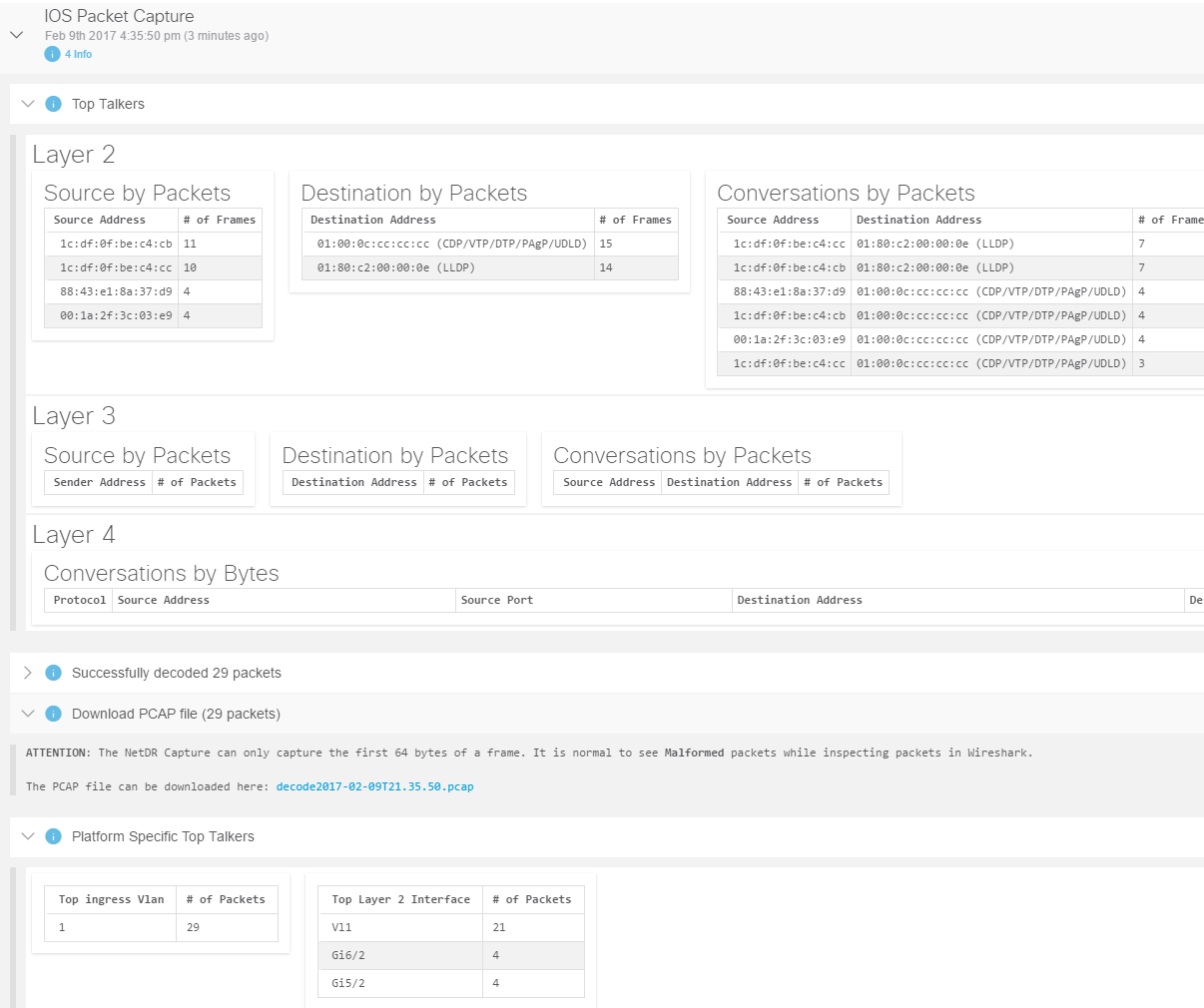 packet capturing tool