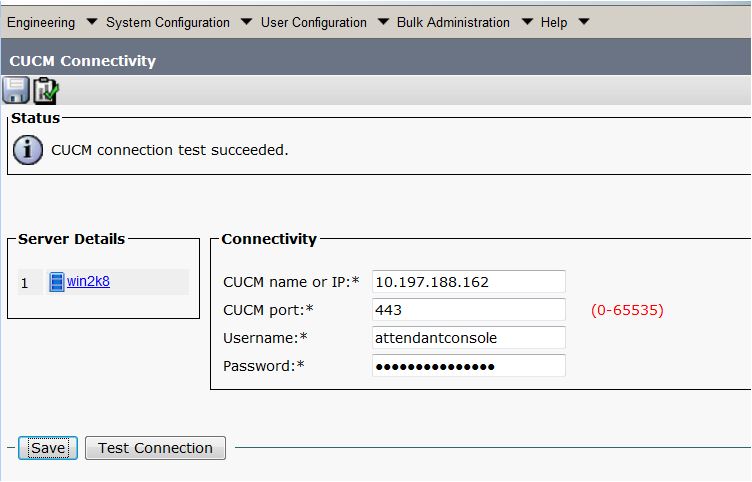 Troubleshooting for CTI port registration of Cisco Unified Attendant  Console Advanced - Cisco Community