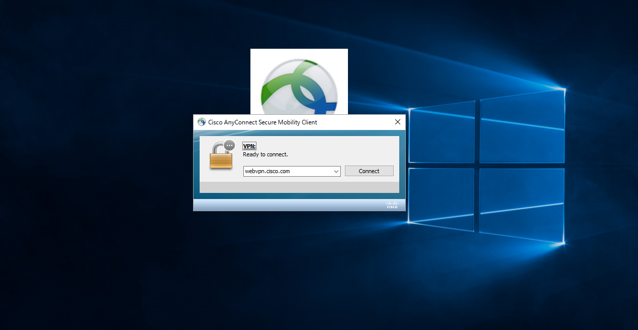 cisco anyconnect vpn client windows 10