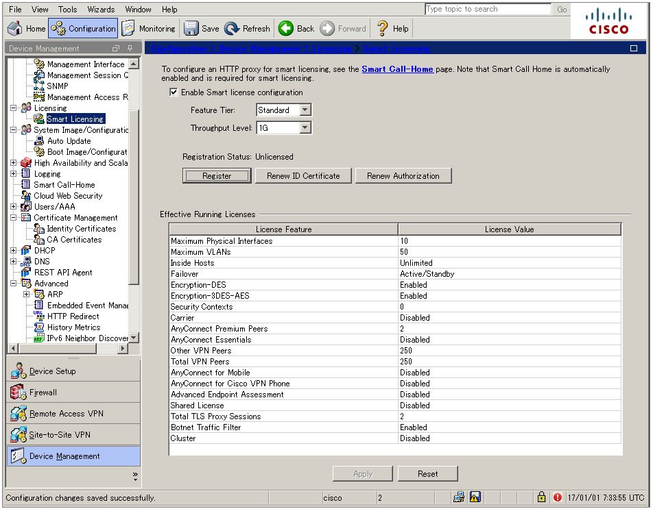 cisco asav license