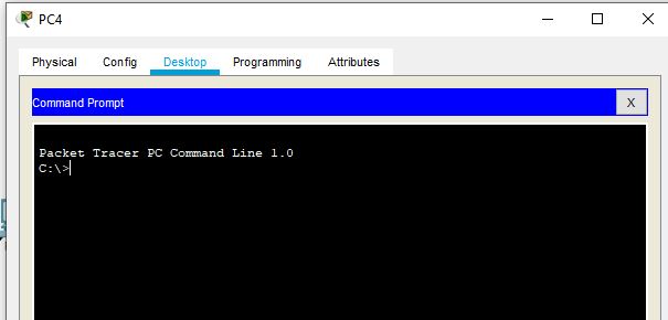 Help with packet tracer PC command prompt - Cisco Community