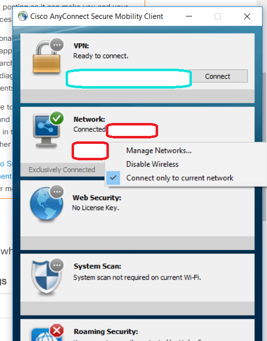 Cisco anyconnect will not connect