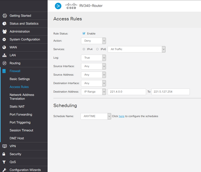 RV340 Firewall Access Rules Behavior - DesinationBlock.png