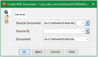 Create XML Doc Step