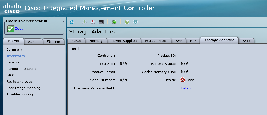 Image 1 - CIMC Storage Adapters