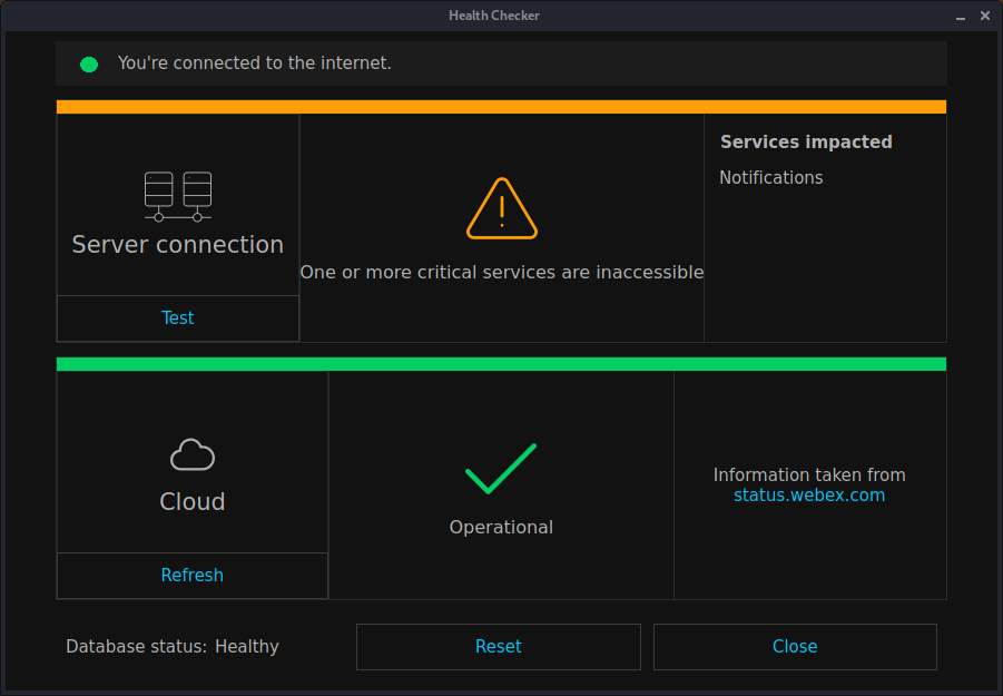 Webex can't connect to servers problem on Linux - Cisco Community