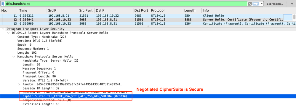 PCAP RADIUS DTLS Server Hello CipherSuite.png