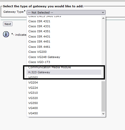 Solved: No Gateway selected