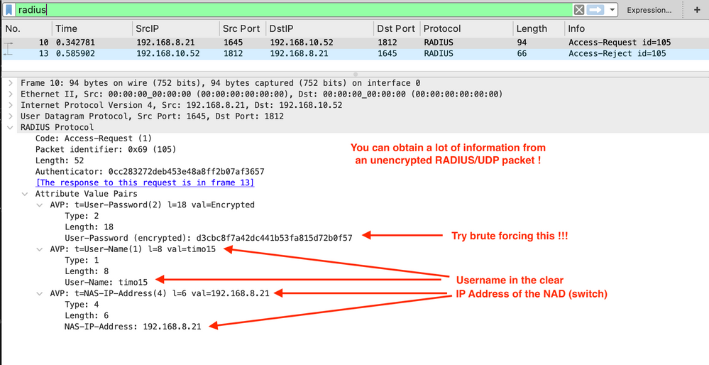 PCAP RADIUS UDP Access Request Reject.png