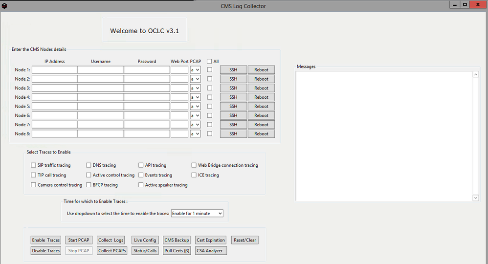 CMS One-Click Log Collector - Cisco Community