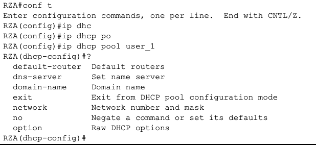 Solved: DHCP reservation configuration on ISR 921-4P router & SG250  switches - Cisco Community