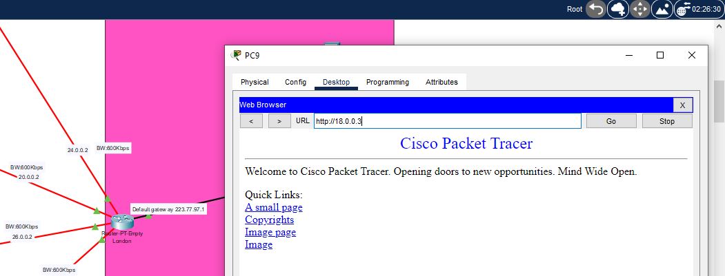 Solved: packet tracer "Server Reset Connection" error - Cisco Community