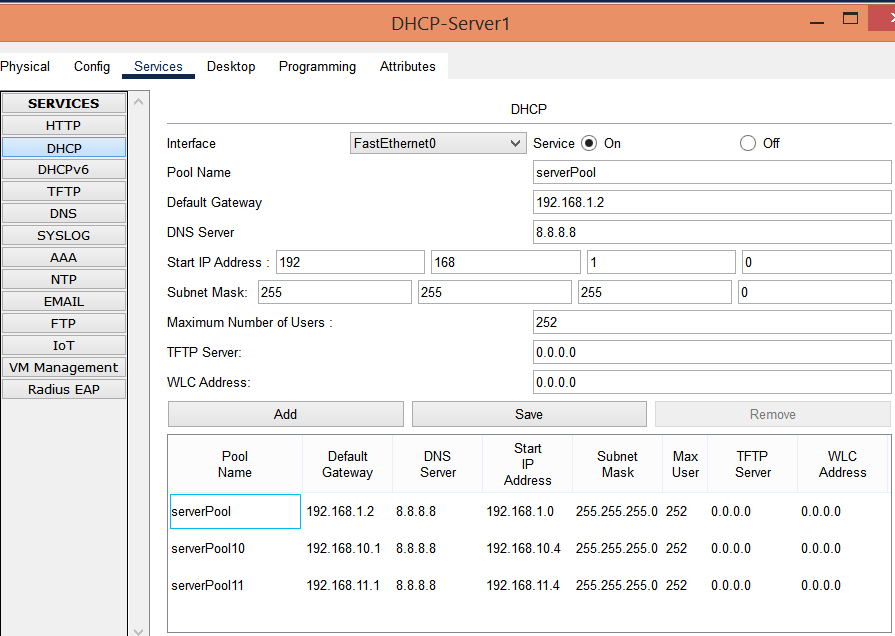 cisco reserved ip address dhcp