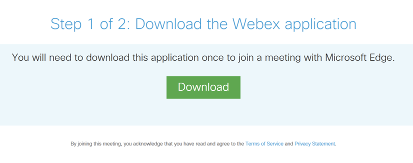 Webex download