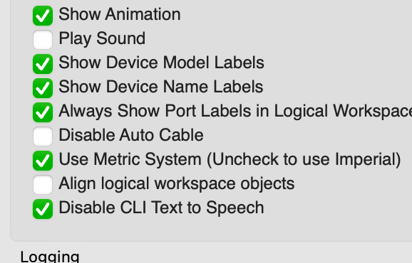 Disable CLI Text to Speech