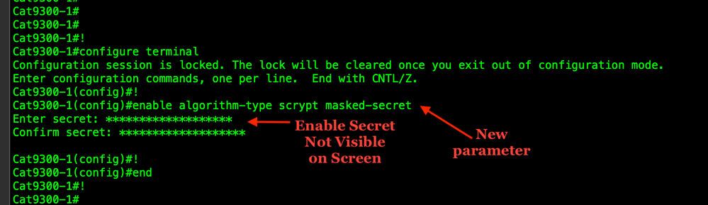 IOS XE 17.10 Masked Secret Feature - Cisco Community