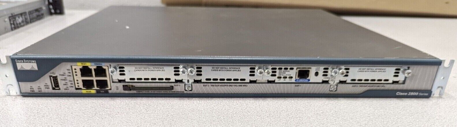 2801 Integrated Services Router w/AC & PE - Cisco Community