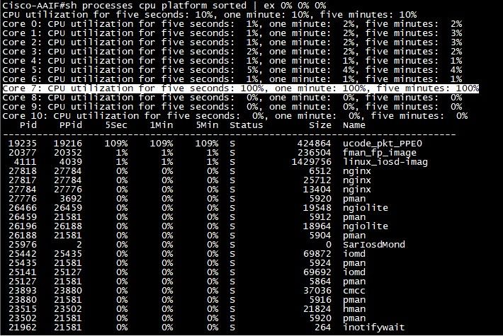 WLC 9800 CPU Utilize Issue - Cisco Community