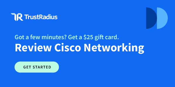 Review Cisco Networking for a $25 gift card
