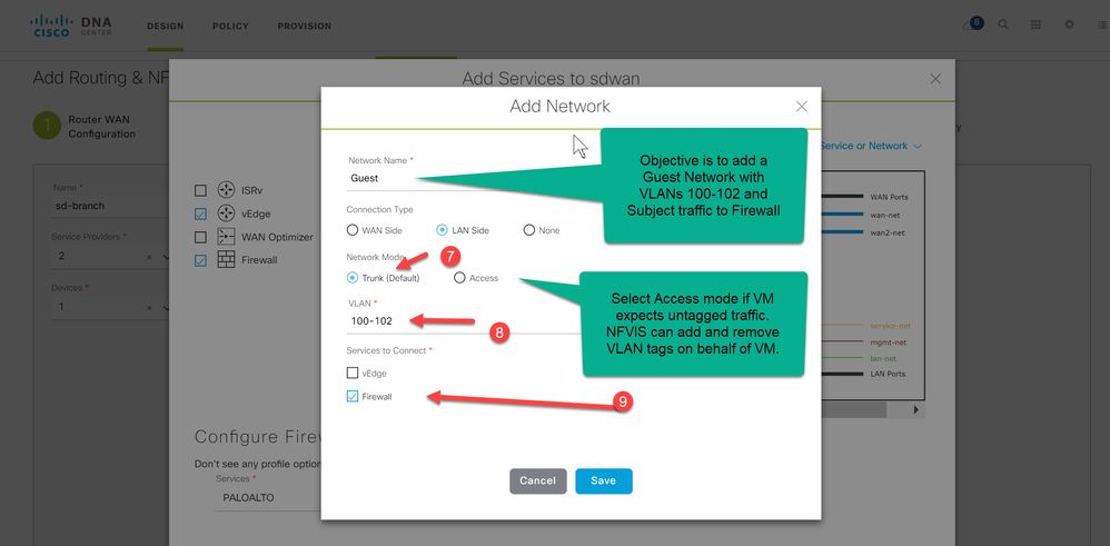 Add Custom Network