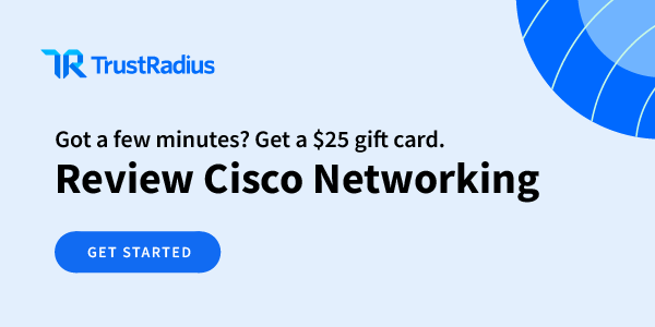 Review Cisco Networking products for a $25 gift card