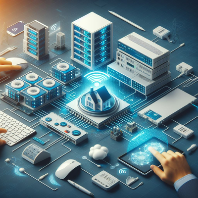 create an image of a datacenter hosting routers, switches and wlc connected to a remote offic.png create an image of a datacenter hosting routers, switches and wlc connected to a remote offic.png