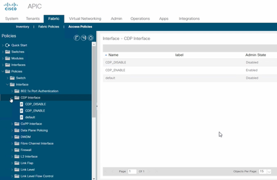Verificação do CDP Interface Policy.png