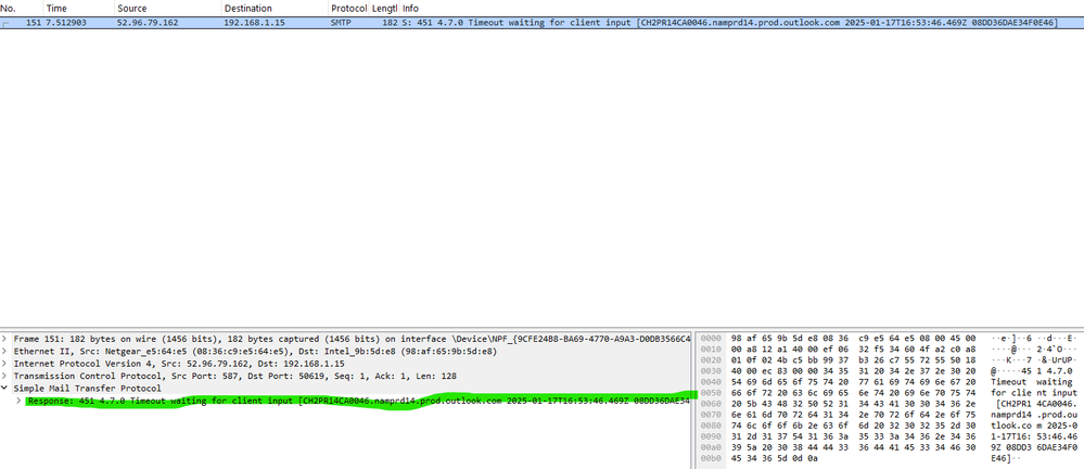 SMTP Packet capture - 1-21-2025.png